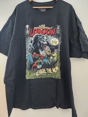 New Fright Rags An American Werewolf In London Comic Issue 1, Black Tee, 4XL